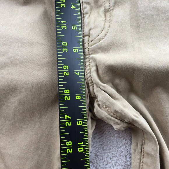 American Eagle Outfitters Womens Jeans Size 8 Skinny Jeggings Stretch Casual Tan - Picture 6 of 14